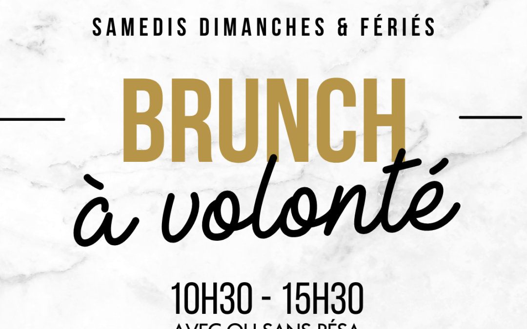 Le Brunch à Volonté : L’Événement Gourmand qui te Fera vriller les Papilles !